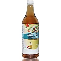 HealthKart Apple Cider Vinegar (ACV), Unflavored, Filtered, 1L