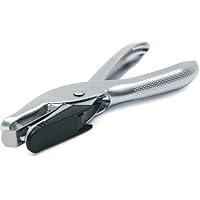 Rapesco 25 Lochzange (1-fach Locher,etwa 10 Blätter) Chrom