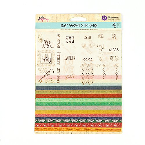 Prima Marketing Julie Nutting Planner Embellishents-Washi Sheets