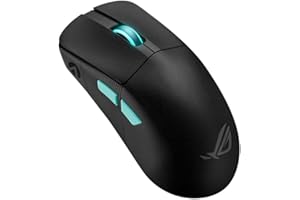‎ASUS ASUS ROG Harpe Ace Aim Lab Edition RGB Gaming Maus (wireless, 2,4 GHz RF, Bluetooth, USB, optischer ROG AimPoint-Sensor 36.000 dpi, ROG Micro Switches, fünf programmierbare Tasten, Synergieprofil)