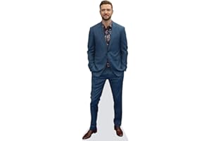 CELEBRITY CUTOUTS Justin Timberlake (Blue Suit) Life Size Cutout