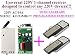 Produktbild Universal 1-kanal Funkschalter Funkempfänger 220V + 2 Handsenders für alle Geräte mit 220V, 433,92MHz NO/NC