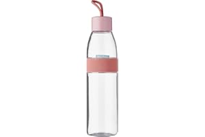 Mepal - Bouteille d'Eau Ellipse - Bouteille d'Eau Réutilisable - Bouteille Étanche pour Boissons Gazeuses - Sans BPA - 700 ml - Vivid mauve