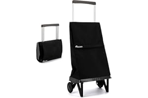 Carro Rolser Plegamatic MF 2 Ruedas Plegable - Negro