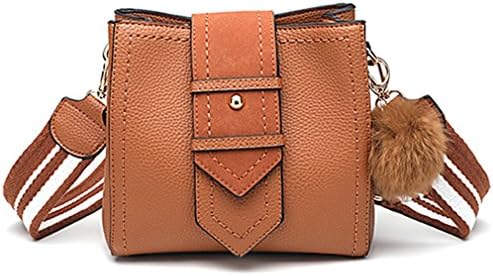Tanling Women's Bags PU Shoulder Bag Feathers/Fur For Casual Office &amp; Career All Seasons Green Black Brown