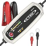 CTEK MXS 5.0 Batterieladegerät Mit Automatischer Temperaturkompensation, 12V 5.0 Amp (EU Stecker)