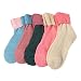 Produktbild Fletion 5 Paare Set Frau Winter Warmer Dick Wollsocken Baumwolle Socken