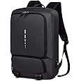 MOCA Kaka Series Mens Womens Unisex 15.6 inch Laptop Backpack (Black)