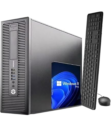 HP ProDesk 400 G4 SFF - Ordenador de sobremesa (Intel Core i5-7500