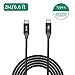 Produktbild USB-C auf USB-C Kabel, Auckly Type C Ladekabel mit Power Delivery für Samsung Galaxy Note 8/S8/S8 Plus, das neue Macbook, Google Pixel 2/2 XL, ChromeBook Pixel, Huawei Mate 10 und mehr (2M/6.6ft)