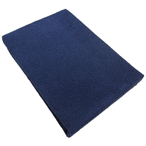 aztex Classic Massage Bed Cover Range, Massage Couch Protective Cover, Suitable for Salons, Spa's and Therapists, with or Without a Face Hole, Navy - Without Facehole - Image 3