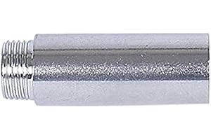 Soytich Acier INOX Filetage Hahnverlängerung 1/2' 3, 4, 5, 6, 8cm (Hahnverlängerung) - 5cm