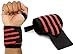 Produktbild MyGadget Elastische Handgelenk Bandagen - 2X Sport Handgelenkbandage (Daumenschlaufe) Kompression für Fitness, Bodybuilding, Tennis & Kraftsport - Rot