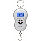 Bavul Tartası, El Tartısı 50 kg, LCD Ekran, Paslanmaz &Ccedil;elik, Bavul, Balık, Et, Pazar ve Kargo Tartısı