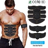 【Trainings zeit】.Ungefähr 10 Minuten / Zeit, 1-2 Mal / Tag.Sie können jeweils einen anderen Modus und eine andere Intensität auswählen, um den gewünschten Muskeltrainingseffekt zu erzielen.Optional sind 6 Simulationsmodi und 10 Intensitätsstufen verfügbar, um die Fettverbrennung und den Muskelaufbau zu unterstützen.