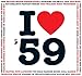 Produktbild 1959 Geburtstag Geschenken - 1959 CD und 1959 Ich Lieben Grußkarten