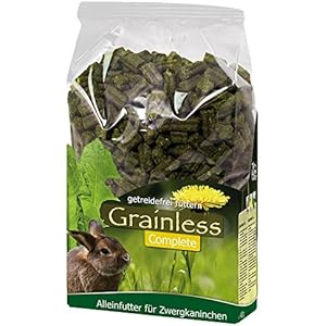 JR Farm Grainless Complete Zwergkaninchen 1350 g