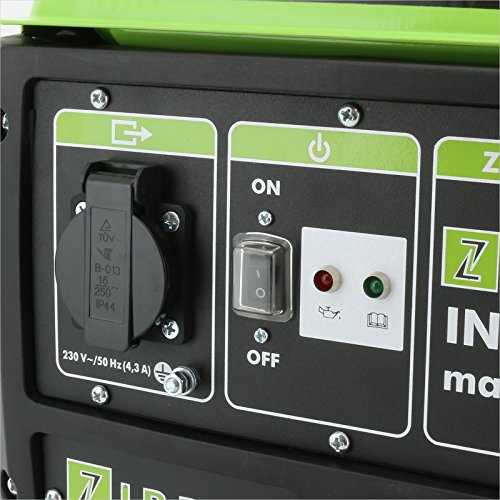 Zipper Stromgenerator 1,1 kW Generator Stromerzeuger 1200 Watt Notstromaggregat - 8