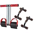 SUREFIT Tummy Trimmer with Push Up Bar – Dual Spring Ab Exerciser & Push-Up System for Core Strength, Waist Toning, and Upper Body Fitness – Portable Home Gym Equipment for All Fitness Levels