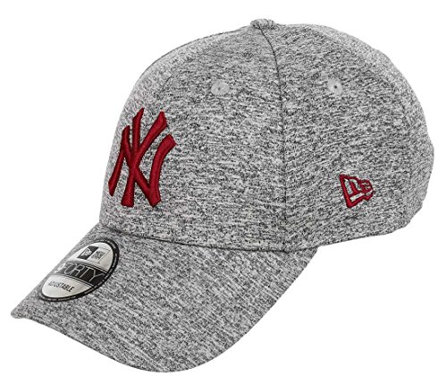 Casquette 9FORTY MLB Tech Jersey New York Yankees gris-rouge NEW ERA - Ajustable