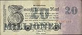  Deutsches Reich Rosenbg: 96a, Reichsdruckerei 1923 20 Millionen Mark (Banknoten für Sammler)