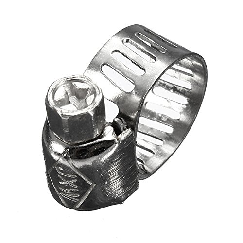 10x Gelenkbolzenschellen Schlauchschellen Schlauchschelle Bandschelle Bandbreite Schelle Stahl 6-12mm - 3