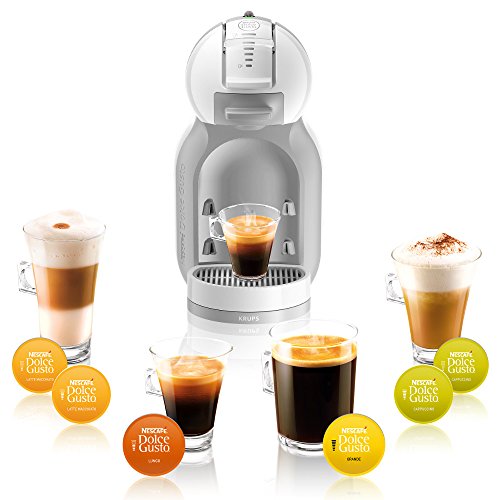 Krups KP 1201 Nescafé Dolce Gusto Mini Me Kaffeekapselmaschine (automatisch) weiß/grau - 5