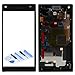 Produktbild Sony Display Full LCD Komplettset mit Rahmen Touchscreen Glas Scheibe Ersatzteil Zubehör Reparatur Schwarz für Xperia Z5 Compact E5803 E5823 + Werkzeug Opening Tool