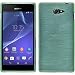 Produktbild PhoneNatic Case für Sony Xperia M2 Hülle Silikon grün brushed + 2 Schutzfolien