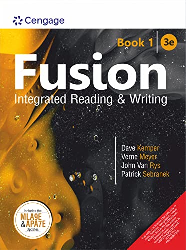 Buy Fusion Integrated Reading Writing Book 1 w MLA9E Updates 