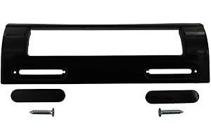 Paxanpax PRF015 Poignée rectangulaire universelle en plastique pour réfrigérateur congélateur Noir