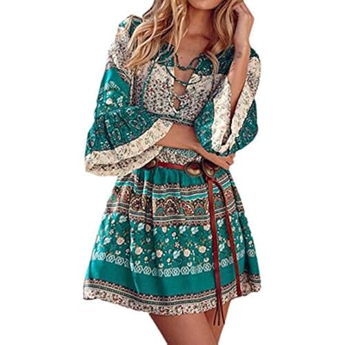 Amazon.fr robe hippie chic