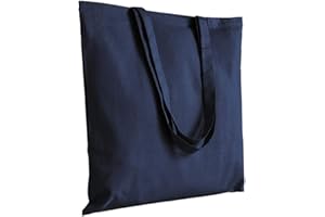EMPORIO ROSA DEI VENTI Shopper in cotone in cotone 135 g/m manici lunghi, manici lunghi 17 colori (blue)