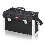 werkzeugtasche leder gebraucht Mit Tragegriff und verstellbarem Schultergurt