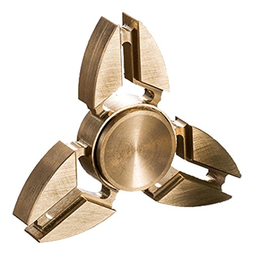 Hand Spinner,Omiky EDC Tri Fidget Spinner Finger Toy for ADD ADHD Anxiety Autism Suffers (Gold) Hand Spinner,Omiky EDC Tri Fidget Spinner Finger Toy for ADD ADHD Anxiety Autism Suffers (Gold)