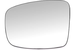 BSSTORE Vetro Specchietto Retrovisore per I10 I 2008-2013 (Sinistro - Lato Conducente)