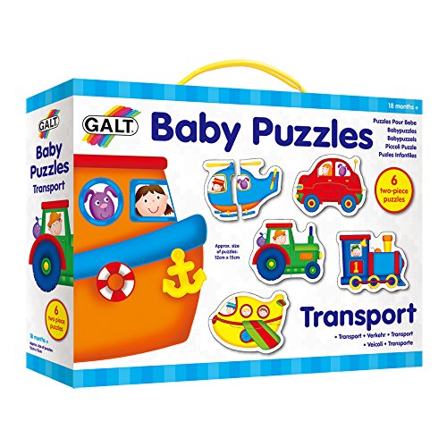 Galt America- Bambi Toys Puzles Infantiles - Transport, (Galt G053037)