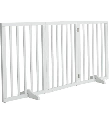 2-Pack Gate Support Feet – Anti-Slip Floor Transition Strips For Pet Gates, Stair Guards, Doorway Ramps | White