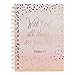 Price comparison product image Hard Cover Religious Journal Spiral Notebooks (Gold Foil Dots)
