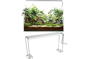 Tutoy 4 szt. stojak do akwarium ze stali nierdzewnej do wodnej wysokiej lampy LED uchwyt do akwarium uchwyt wspornik-wsparcie dla