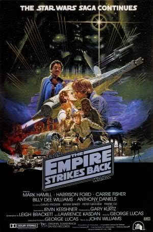 STAR WARS EMPIRE STRIKES BACK - US MOVIE FILM WALL POSTER - 30CM X 43CM