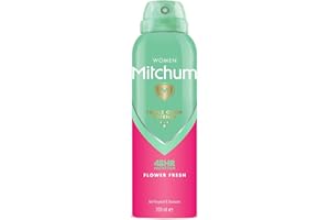 Mitchum Women Triple Odor Defense 48HR Protection Aerosol Deodorant & Anti-Transpirant, Flower Fresh, 200 ml