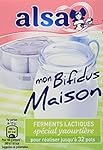 Alsa Préparation pour Yaourts Mon Bifidus Maison 4 Sachets 8g - Lot de 4
