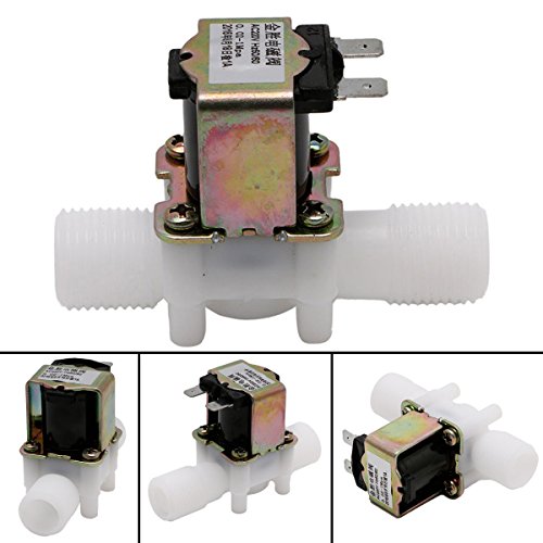 1 X 220v 1/2″ Kunststoff Elektro Magnetventil für Luft-Wasser - 3