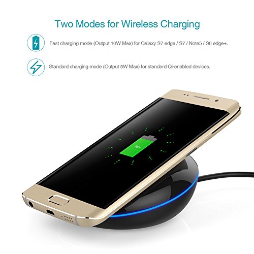 dodocool Cargador Inal mbrico R pido con QI Tecnolog a Pad de Carga Inal mbrica con un 1 5m Micro USB Cable para iPhone 8 8 Plus X Samsung S8 S8 S7 Edge Compatible con todos los dispositivos Qi-enabled dodocool Cargador Inal mbrico R pido con QI Tecnolog a Pad de Carga Inal mbrica con un 1 5m Micro USB Cable para iPhone 8 8 Plus X Samsung S8 S8 S7 Edge Compatible con todos los dispositivos Qi-enabled