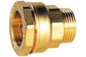 SFERACO Raccord PE eau laiton serrage ext M 34 26x34