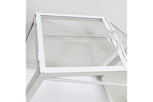 PIAOLGYI Card Slot Panel for Wishing Well IKEA Socker, Acrylic Card Slot Panel for Mini IKEA Socker Greenhouse Cabinet - As a Mailbox for Cards at Wedding, Birthday, Party events(Clear)