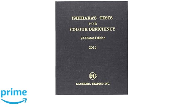 Ishihara Farbsehtest Buch Mit 24 Farbtafeln Amazon De Gewerbe