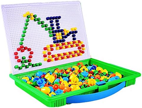IHRKleid® Chiristmas gift boys Creative Mushroom Nails Puzzle Game Girls 2 years above