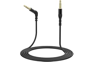 Toeasor 3,5 mm TRS auf TRRRS Audiokabel, Ersatz-Kopfhörerkabel, kompatibel mit SteelSeries Arctis Nova Pro, Nova 7, Nova 7X, Nova 1, Nova 1P, Nova 1X Headset